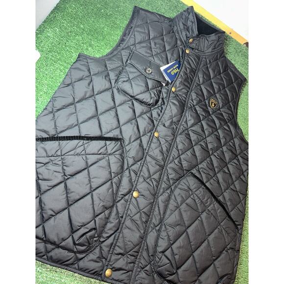 Polo Ralph Lauren Men's Logo Patch Water-Repellent Utility Quilted Vest - L - Picture 3 of 12